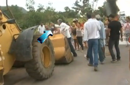 Bahia: Prefeito de Barreiras agride manifestante