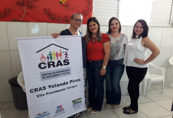 Equipe CEJUSC-Brumado ministrou palestra para os assistidos do CRAS Yolanda Pires