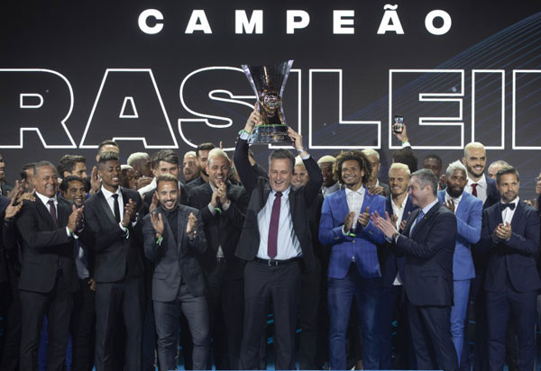 Flamengo domina Prêmio Brasileirão 2019 e quebra recorde do Palmeiras