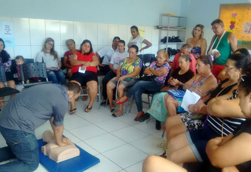 Brumado: minicurso sobre primeiros socorros foi realizado na UBS Dr. Antônio Luiz G. Trindade