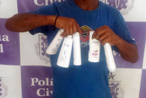 Brumado: acusado de furto na Lojas Americanas é detido por policiais da 34ª CIPM