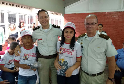 Livramento de Nossa Senhora: 225 alunos se formaram no PROERD da 46ª CIPM