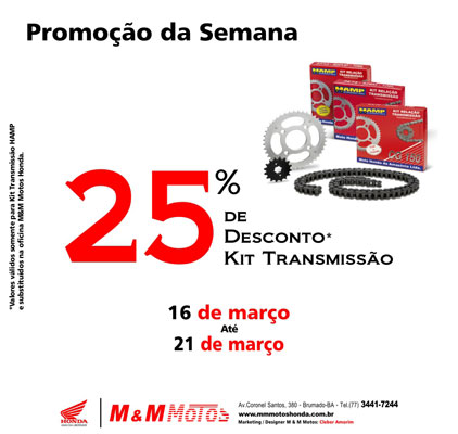 Brumado: Promoção da semana M & M Motos