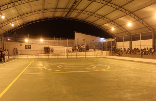 Prefeitura de Brumado inaugura da Quadra da Escola Idalina Azevedo