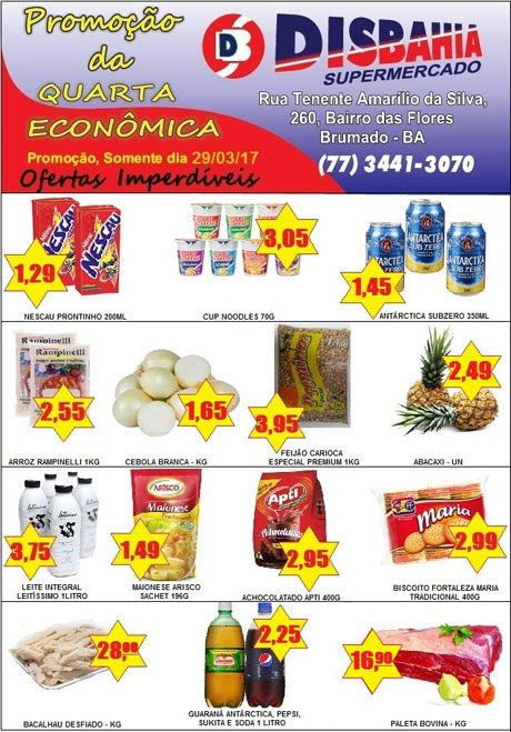 Hoje é dia de economizar na 'Quarta Econômica' do Disbahia