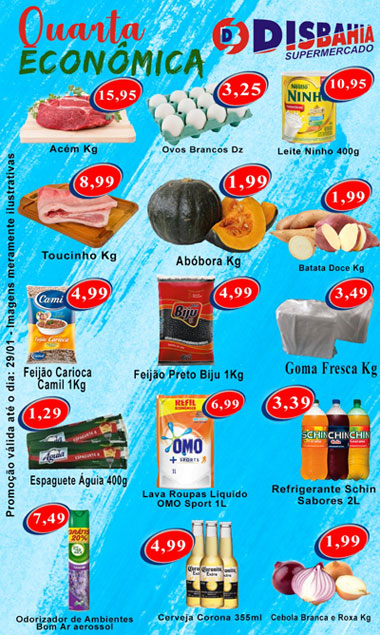 Brumado: venha de economizar na 'Quarta Econômica' do Disbahia