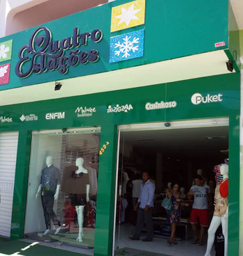 Foi inaugurada em Brumado a Loja Quatro Estações, sua loja Malwee