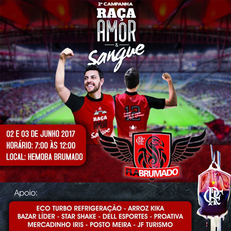 Brumado: torcida FLABRUMADO convoca a todos para doação voluntária de sangue