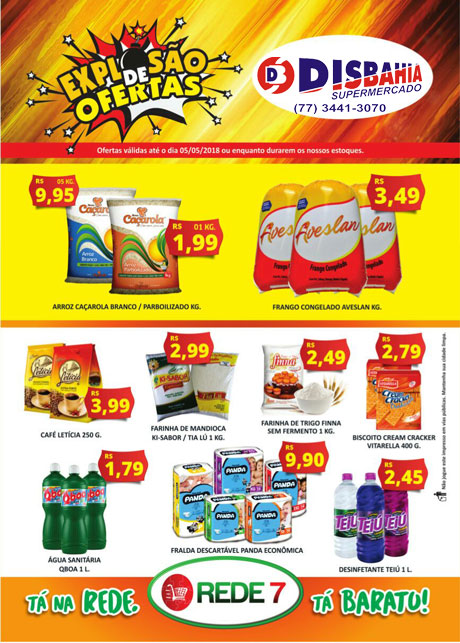 Brumado: Confira o jornal de ofertas Disbahia Rede 7