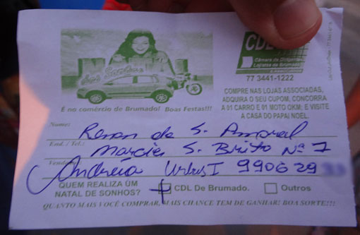 Brumado: CDL sorteia Cross Fox e moto da Campanha 'Natal dos Sonhos'