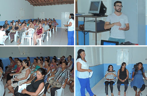 Dom Basílio: Gestantes recebem informações sobre Pré-Natal, Parto e Puerpério