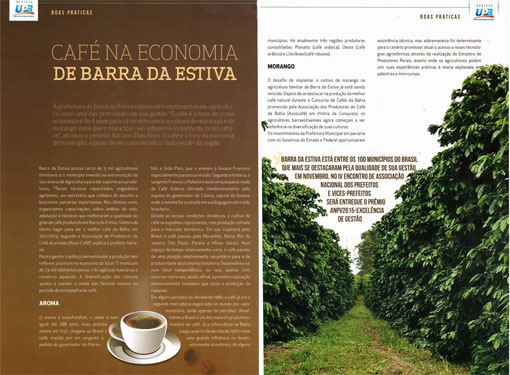 Barra da Estiva é destaque na edição nº 20  da Revista UPB 