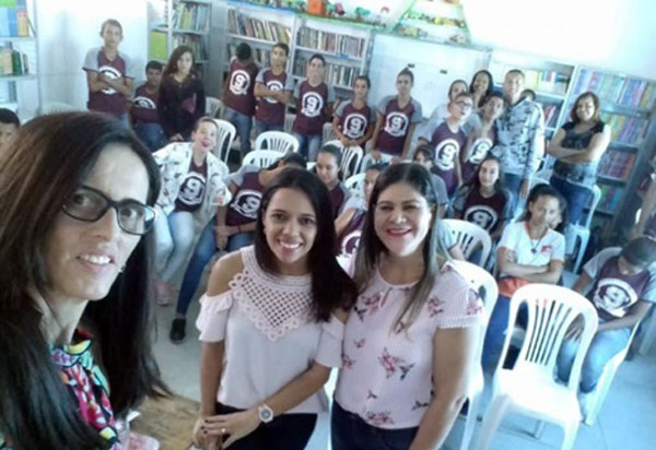 Brumado: realizada roda de conversa com estudantes firmando parceria entre CEJUSC e escola em Itaquarí