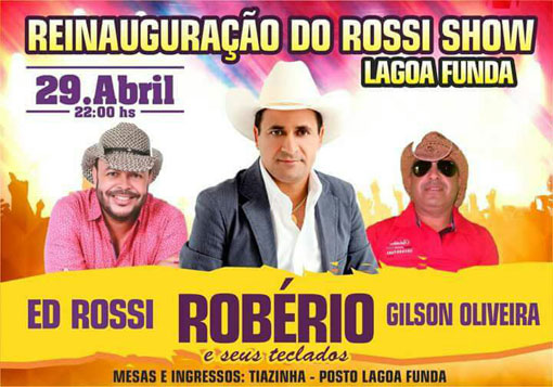 Brumado: Rossi Show será reinaugurado com grande festa no dia 29 de abril