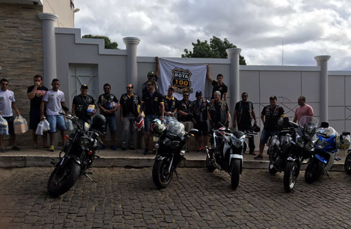 Brumado: motociclistas e atletas se unem em corrente do bem