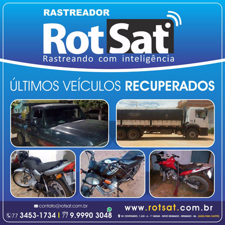 Brumado: mais um veículo foi recuperado pela RotSat