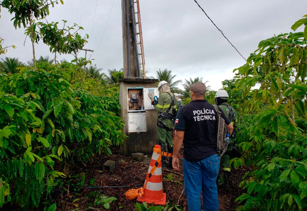 Volume de energia furtada na Bahia seria capaz de abastecer o município de Salvador durante um mês