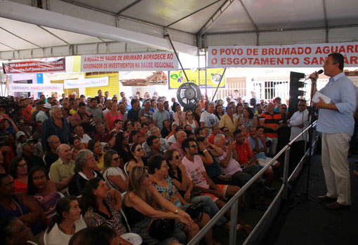 Brumado: Rui Costa garante realização da ampliação da barragem de Cristalândia em 2018