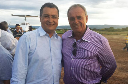 Aguiberto participa de solenidade de inaugurações em Paramirim