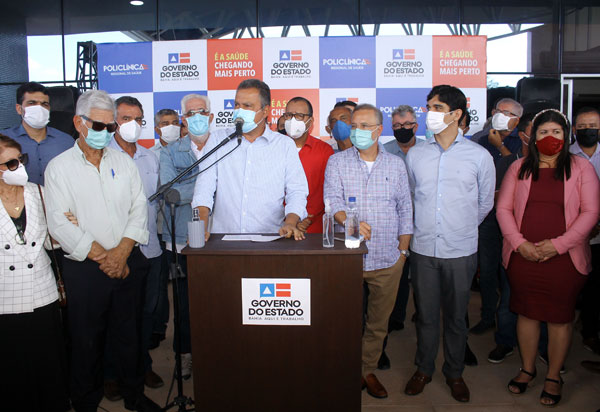 Em Brumado, Rui entrega Policlínica Regional de Saúde que atenderá 320 mil baianos de 16 municípios