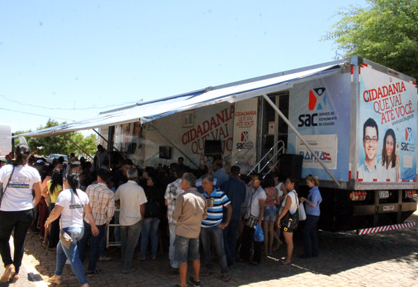 SAC Móvel oferece serviços à população de Jussiape dia 30/11