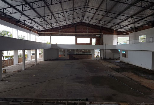 Clube Social de Brumado: obras de modernização do salão de festas estão em andamento