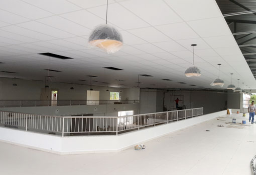 Novo salão de festas do Clube Social de Brumado está em fase final de construção