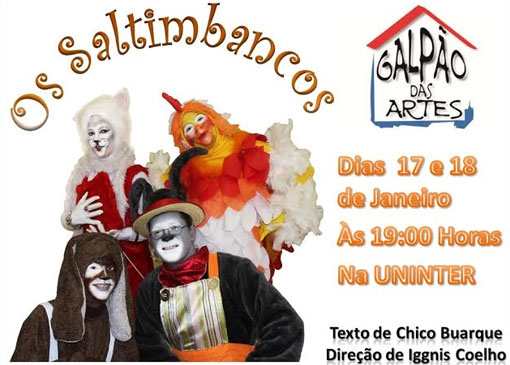 Grupo Arte e Cena apresentará espetáculo em Brumado