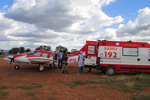 Livramento: UTI áerea transfere bebê recém-nascido para Salvador