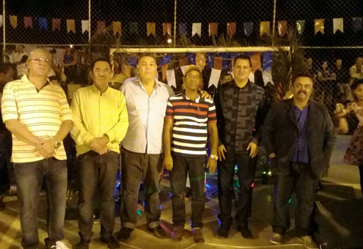 Brumado: Presidente do legislativo brumadense e vereadores prestigiam São Pedro da comunidade de Samambaia