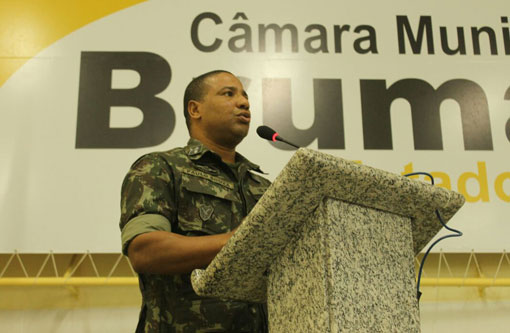 Brumado: Atiradores do Tiro de Guerra participam de sessão da Câmara