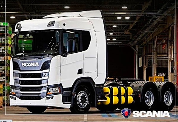 Empresa brumadense adquire primeiro Scania movido a gás natural veicular (GNV) e biometano a operar no nordeste brasileiro