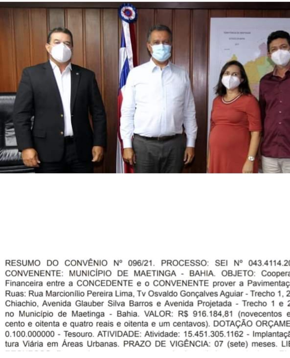 Deputado Marquinho Viana leva pavimentação asfáltica para ruas e avenidas de Maetinga, através de Emenda Parlamentar