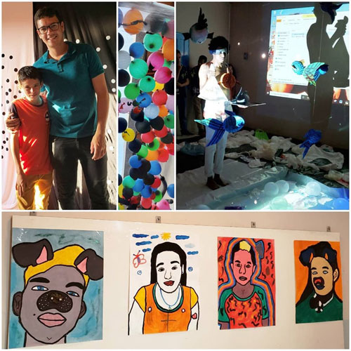 Aracatu: Escola Municipal Antônio Carlos Magalhães promoveu Mostra de Arte Contemporânea