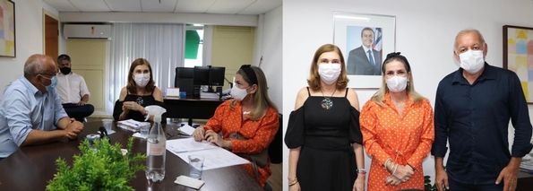 Ivana trata com a SEC pautas para o fortalecimento da educação em municípios