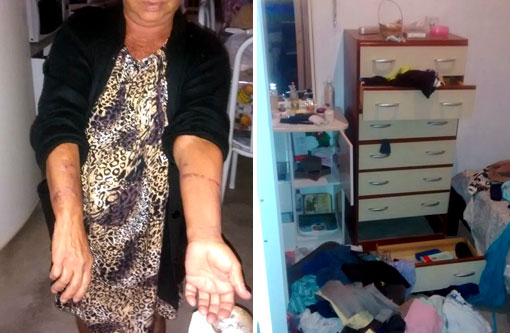 Ituaçu: Bandidos invadem residência, agridem e roubam mulher de 70 anos; um suspeito foi preso