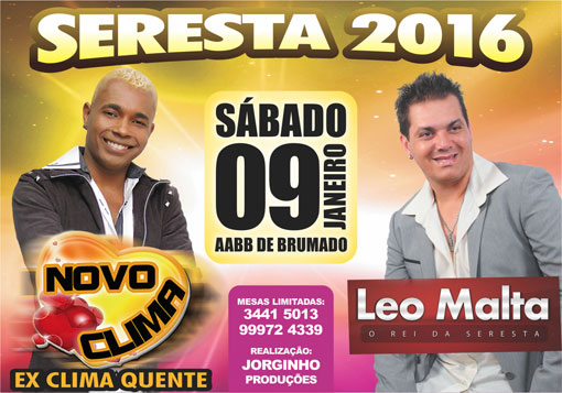 Brumado: AABB terá grande noite de seresta neste sábado (09)