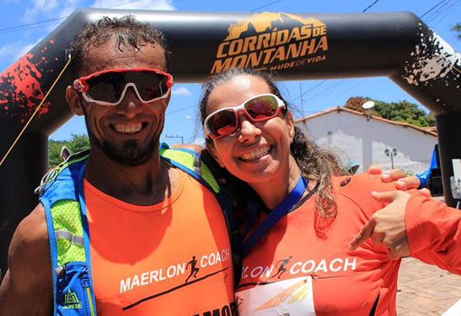 Maratonistas brumadenses Serginho e Nete fazem bonito em competição na Chapada Diamantina