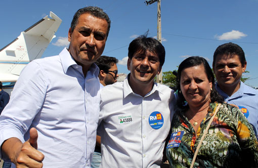 Aracatu: Sérgio Maia e Lêda Matias reafirmam apoio à Rui Costa