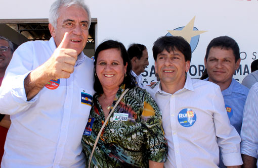 Aracatu: Sérgio Maia e Lêda Matias reafirmam apoio à Rui Costa
