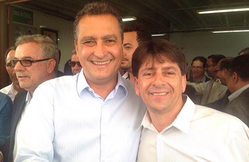 Aracatu: Rui Costa agradece a Sérgio Maia expressiva votação no município