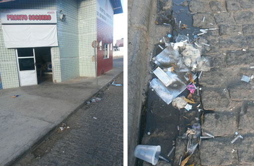Brumado: Leitor flagra agulhas descartadas na entrada do HMPMN
