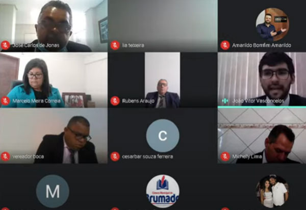 Sessão ordinária da Câmara de Vereadores de Brumado está confirmada para essa segunda-feira (22) às 18h30m