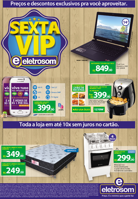 Brumado: Nesta sexta-feira (25) tem a 'Sexta Vip Eletrosom'