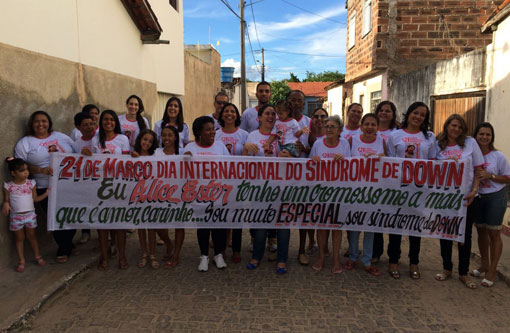 Brumado: pais da Alice a homenageiam no Dia Internacional da Síndrome de Down