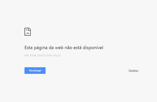 Site da Prefeitura de Brumado está fora do ar