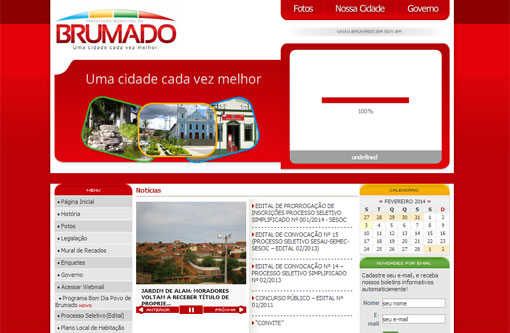 Brumado: Após ser hackeado, site da prefeitura já está no ar