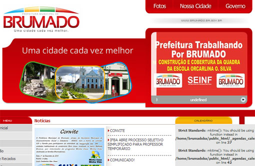 Brumado: Site da prefeitura já está no ar