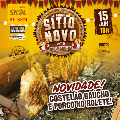 Forró do Sítio Novo 2019 traz novidades gastronômicas nessa edição 