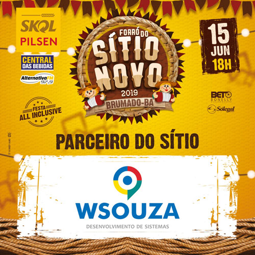 Souza Sistemas é parceria do Forró do Sítio Novo